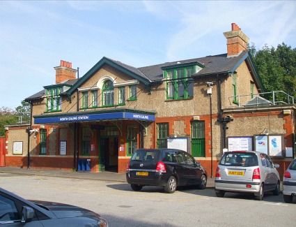 North Ealing Tube Station, London